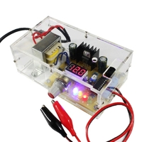 LM317 1.25V-12V Continuously Adjustable Regulated Voltage Power Supply DIY Kit US