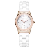 LONGBO 3ATM Water Resistant Woman Man Analog Quartz Watch Trendy Luxury Ceramic Wristwatch