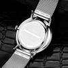 LONGBO Brand Fashion Modern Style Alloy Mesh Belt Men & Women Casual Watch Luxury Lovers Couples Watches Man Date Day Waterproof Woman Rose Gold Quartz Wristwatch 5009