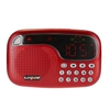 Longruner L-21 Mini FM Radio Speaker Digital Stereo Speaker High Fidelity Sound Quality LED Display Screen USB Disk TF Card 3.5mm AUX-IN