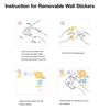 Lovely Beautiful Little Elfin Pink Removable Wall Stickers Art Decals Mural Wallpaper for Kid