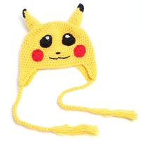 Lovely Cartoon Animal Warm Knitted Wool Winter Cap Hat for Children