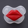 Lovely Cute Infant Baby Kid Pacifier Silicone Child Soother Nipple Red Lip Style