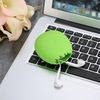 Lovely New Style SD Card Carrying Pouch Mini Earphone Hold Storage Box for Earbuds Portable Earrings Bag Pills Case Blue