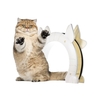 Lovely Pet Cat Door Gate with Hollow Core ABS material for Cats In and Out Freely Easy Installation