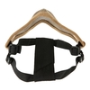 Lower Half Face Mask Metal Steel Net Mesh Tactical Hunting Military Airsoft Protective Mask