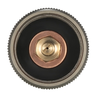 LPG Canister Head Adapter 1L Outdoor Camping Propane Small Tank Input EN417 Lindal Valve Output