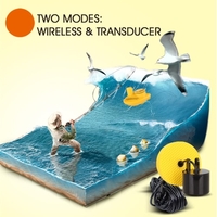 LUCKY FF718LiCD 2.8" Color LCD Portable Fish Finder 200KHz/83KHz Dual Sonar Frequency 328ft/100m Detection Depth Finder Alarm Fish Detector