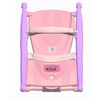 LUDDY Toddler Rocker Chair 2 in 1 Portable Dining Table Chair Baby First Birthday Gift
