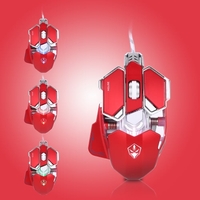 LUOM G10 USB Wired Gamer Professional Macros Mouse