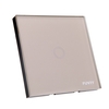 Luxury Crystal Toughened Glass Switch Panel 110~250V Touch Screen Wall Light Switch