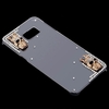 Luxury Cute 3D Glitter Handmade Crystal Bling Diamond Clear Transparent Hard PC Case for Samsung Galaxy S6 Edge Plus 5.7"