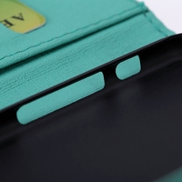 Luxury Flip PU Leather Hard Wallet Case Cover Textured Grain Pouch Stand Folded Magnetic Clip for Apple iPhone 6 4.7" Inches