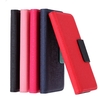 Luxury Flip PU Leather Hard Wallet Case Cover Textured Grain Pouch Stand Folded Magnetic Clip for Apple iPhone 6 Plus 5.5" Inches