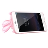 Luxury Ultra-thin Cute Plush Bunny Rabbit Soft TPU Super Flexible Clear Back Case Cover for Apple iPhone 6 Plus 6S Plus 5.5"