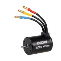 OCDAY 3650 3900KV Brushless Sensorless Motor for 1/10 RC Car Truck