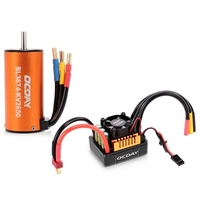 OCDAY BL3674 2650KV Sensorless Brushless Motor with 120A ESC for 1/8 RC Crawler Traxxas Redcat HSP Car Truck