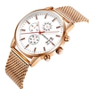 OCHSTIN Fashion Sport Stainless Steel Men Watches Quartz 3ATM Water-resistant Luminous Man Wristwatch Calendar Chronograph