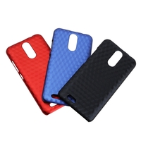 OCUBE Rhombic Lattice Phone Case for 5.5-Inch OUKITEL C8 Hard Plastic Protective Phone Cover Anti-scratch Anti-shock