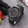 OHSEN Luxury 5ATM Water-Proof Digital Men Sports Watch Rubber Band Big Dial Outdoor Casual Wristwatch Alarm/Calendar/Stopwatch Masculino Relogio