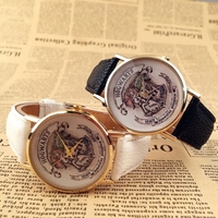 OKTIME Fashion Women Men Wristwatch Casual Luxury Trendy Stainless Steel Leather Belt Quartz Watches Gifts