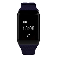 OLED Water-Proof BT4.0 Smart Wrist Band 0.66" Touch Screen Smart Bracelet Fitness Tracker Heart Rate Pedometer Sleep Monitor for IOS 7.0 & Android 4.4 or Above