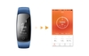 OLED Water-Proof BT4.0 Smart Wrist Band 0.96" Touch Screen Smart Bracelet Fitness Tracker Heart Rate Pedometer Sleep Monitor Alarm for IOS 7.1 & Android 4.4 or Above