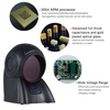 Omni-directional 20 Lines 1D USB Orbit Barcode Scanner Reader Auto Scanning 1800t/s Speed 30