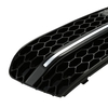 One Pair Black Front Grille Car Grilles for Audi A4/B8 08-11