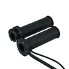 One Pair of Adjustable 2.2cm Electric Heated Grips Hot/Warm Handlebar for 12V Motorcycle