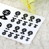 One Sheet Mix Style DIY Nail Art Stickers Patch Wraps Fingers Tips Decoration