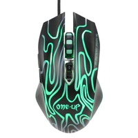 ONF UP Ergonomic Optical Professional Esport Gaming Mouse Mice Adjustable 4200 DPI Breathing LED Light 7 Buttons USB Wired for Mac Laptop PC Computer