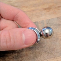 Orbiter Spinner Magnet High Speed Hand Roll Gyro EDC Focus Fidget Toys Gifts Helps Focus Anxiety Relief Anti Depression for Kids Adults