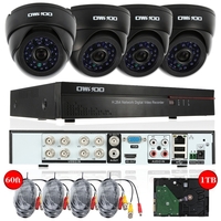 OWSOO 8ch Channel 800TVL CCTV Surveillance DVR Security System