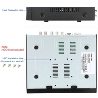 OWSOO 8CH Channel Full 960H/D1 800TVL CCTV Surveillance DVR Security System