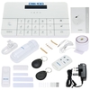 OWSOO Wireless LCD GSM & SMS RFID Touch Keyboard Home House Security Burglar Intruder Alarm System Auto Dialer