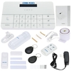 OWSOO Wireless LCD GSM & SMS RFID Touch Keyboard Home House Security Burglar Intruder Alarm System Auto Dialer