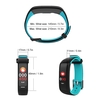 P1 PLUS Touch Button Smart Sport Bracelet