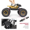 P810 1/18 2.4G 4WD 15KM/h Alloy High Speed Monster Truck Cross-country RC Climbing Car