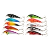 Pack of 65pcs Mixed Fishing Lure Set Kit Minnow Lures Crankbaits Artificial Hard Lure Bait Bass Carp Fishing Tackle