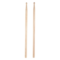 Pair of 5B Drumsticks Sticks Wave-shape Wood Tip Percussion Accessories for Drum Set Adopt for Black Walnut Wood