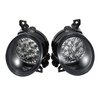 Pair of 9 LED Fog Light Bright White Lamp Left & Right for VW GOLF GTI MK5 JETTA 2005-2009