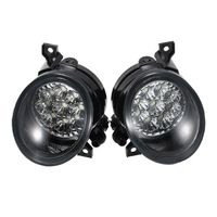 Pair of 9 LED Fog Light Bright White Lamp Left & Right for VW GOLF GTI MK5 JETTA 2005-2009