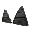 Pair of Front Bumper Grille Fog Light Lamp Bumper Cover for Ford Focus 2012-2014