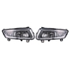 Pair of Front Lower Bumper Fog Light Lamp with Cover Case for VW Volkswagen Polo 2010-2012 6RD853665LH