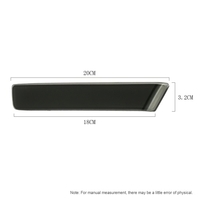 Pair of Rear Bumper Reflect Warning Light Plate Replacement Modification Tail Brake Lamp for Honda N BOX