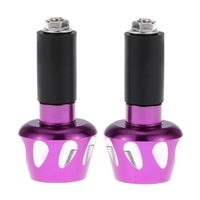 Pair of Universal Motorcycle Motorbike ATV Aluminum Bar Ends Plugs Grip Caps