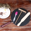 Pancake Pan Crepe Maker Flat Pan Griddle Pan with Spreader & Spatula Crepe Maker Griddle