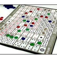 Party Games Sequence Playing Cards Game An Exciting Game of Strategy Friends Playing Together