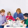 Party Games Sequence Playing Cards Game An Exciting Game of Strategy Friends Playing Together